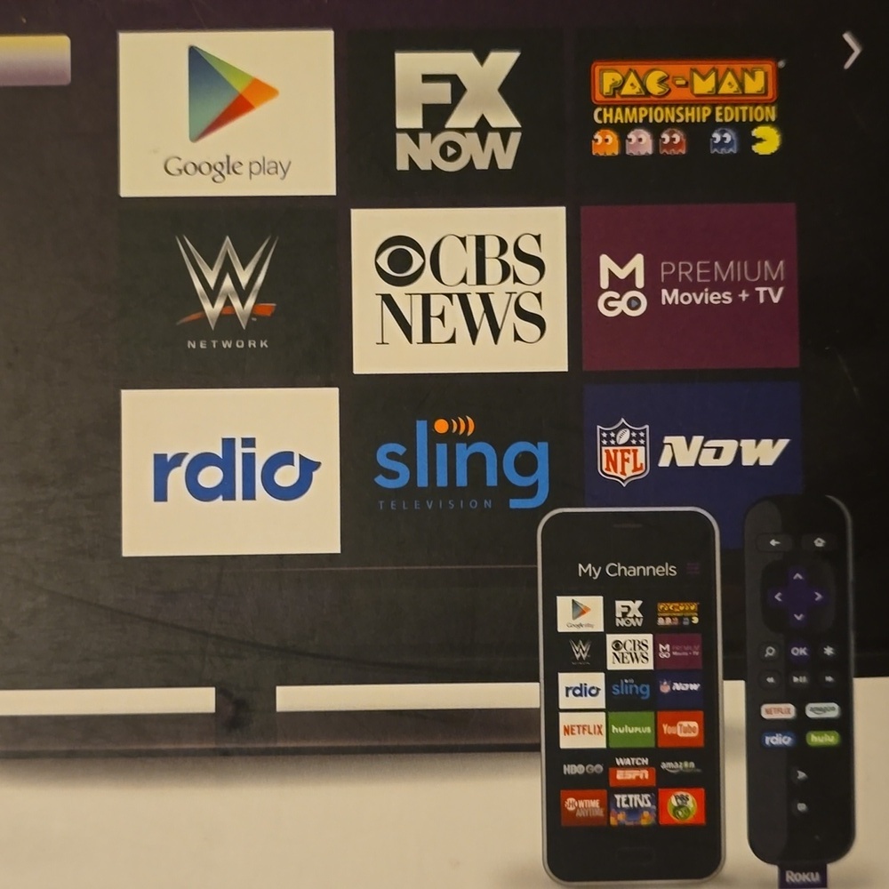 Roku 3 Streaming Device with Dual-Band Wireless,Media Player w Voice Search - Picture 11 of 16